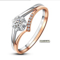 Mode besonderen einzigartigen Design synthetischen Diamant Ring Schmuck